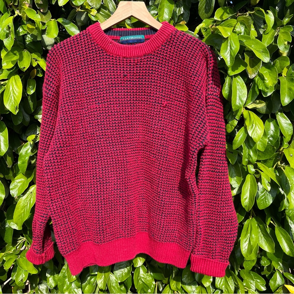 Vintage Grandpa Knit Sweater
